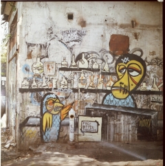 Street Art Tel Aviv, Kiev 88, Kodak Portra