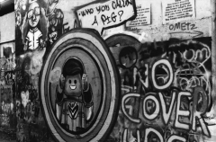 Street Art Tel Aviv, Nikon FE, Kodak Tri-X 400 @ 3200, Rodinal
