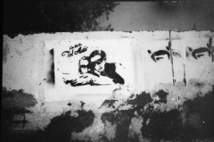 Street Art Tel Aviv, Nikon FE, Kodak Tri-X 400 @ 3200, Rodinal