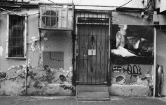 Street Art Tel Aviv, Nikon FE, Kodak Tri-X 400 @ 3200, Rodinal